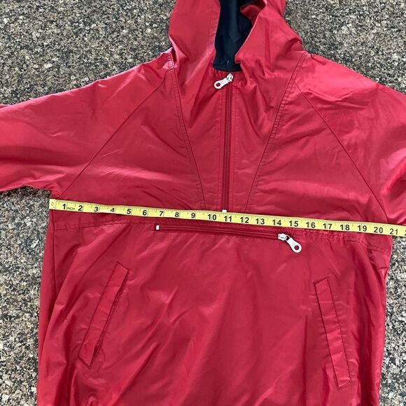 🔆3/$25🔆 GAP KIDS Vintage Red Windbreaker Jacket XL (9 - 12 years) - Picture 7 of 8